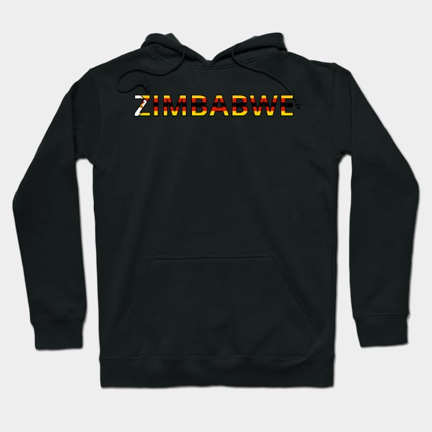 Drapeau Zimbabwe Hoodie by Pixelforma